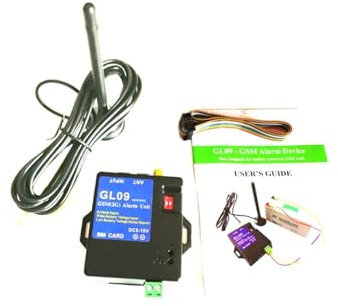 Toröffner-Hardware-Sicherheitssystem-Kit Batteriebetriebene App-Steuerung GL09 GSM-Alarmsystem 2G SMS-Alarm Drahtloser Alarm