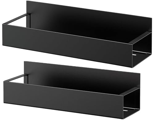 Zankie Magnetic Aerosol Spray Can Holder, 2PCS Spray Paint Can Holder, Wall Mounted, Bottle Organizer, Bottle Storage Rack, All-Purpose Bracket For Garage