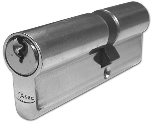 Asec Euro Double Lock Cylinder .....Size 35/10/50 .....NP