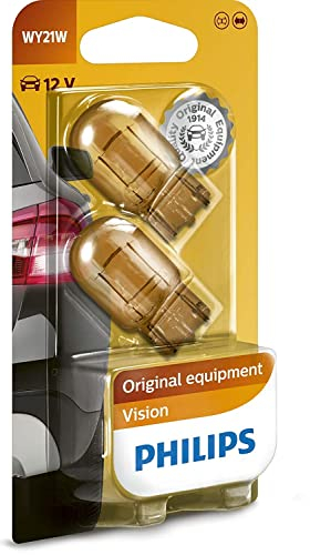 Philips 12071B2 Glassockellampe WY21W, 2-er Blister