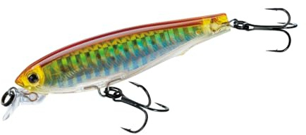 Yo-Zuri F1135 HPBK 3DS Minnow Suspending Lure, 2-3/4-Inch, Holographic Peanut Bunker