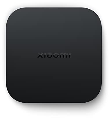 Xiaomi TV Box S (2nd Gen) 4K Ultra HD Streaming Media Player, Bluetooth 5.2 con Potente procesador, Google TV, Dolby Vision, HDR10+, Dolby Atmos, DTS-HD, Wi-Fi de Doble Banda- Negro