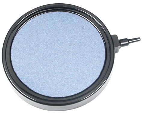 Utoolmart 12,7 cm Aquarium-Luftstein-Scheibe, Aquarium-Ausströmstein, Blasen-Diffusor für Aquarien, Teiche und Hydrokultur-Luftpumpe