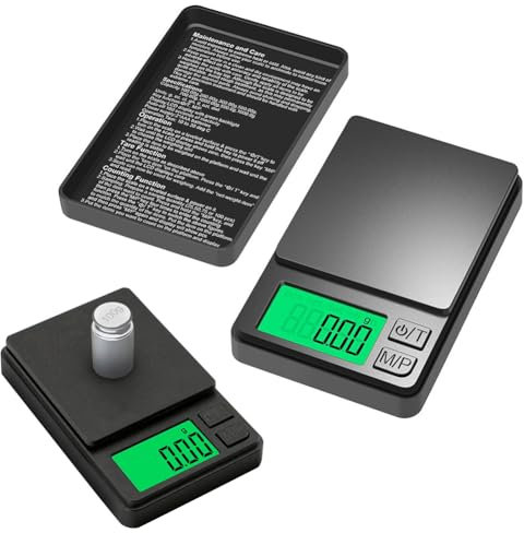 Feinwaage 0.01g Präzisionswaage Feinwage Feinwaage Küche 1000g/0.01g, Tragbare Küchenwaage Klein Mit Lcd Display, Mehrere Maßeinheite, Multifunktion, Für Lebensmittel, Labor, Kaffee, Schmuck