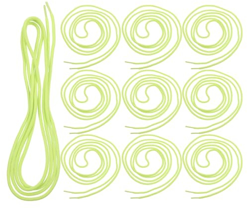 FIXOSHEE Fil à Perles pour Garçon Et Filles Maternelle 200cm Polyester Coloré Jeu De Perles pour Maternelle Activité Motricité Fine 10 Pièces
