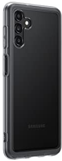 Samsung Soft Clear Cover EF-QA136 für das Galaxy A13 5G | Back Cover, Handy-Hülle, stoßfest, Schutz Case, Black