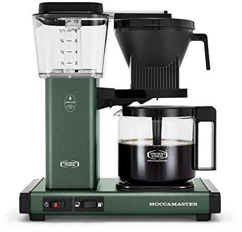 Technivorm Moccamaster 53923 KBGV Select 10-Cup Coffee Maker, Juniper, 40 ounce, 10-Cup, 1.25L