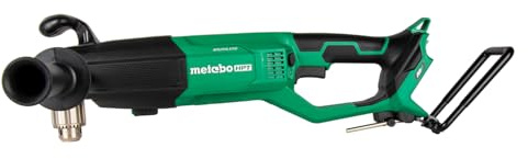 Metabo HPT Kit trapano ad angolo retto senza fili MultiVolt™ da 36 V | Solo strumento - Nessuna batteria | Controllo della forza reattiva | Garanzia a vita | D36DYAQ4
