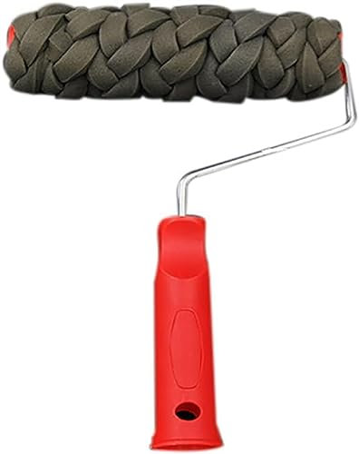 SFQEVHRZ Paint Rollers，Facade Roller， Pattern Paint Roller Tool Environmental Protection Stamp Painting Decorative Cylinder Tools Imitate Stone for Wall