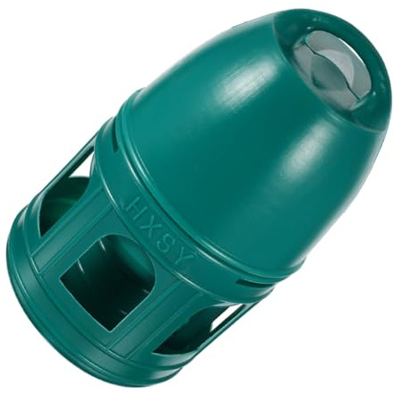 UTHCLO Bebedero Doméstico para Codornices de Gran Capacidad 5l, Dispensador Portátil de Agua Verde, Contenedor Práctico para Aves en Jaulas y Exteriores