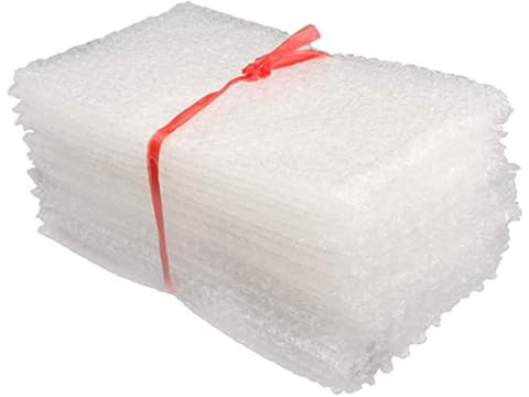 Sacs antichocs, pochettes à bulles, sacs d'emballage de coussin pour le stockage, 100 pièces 15x25cm..