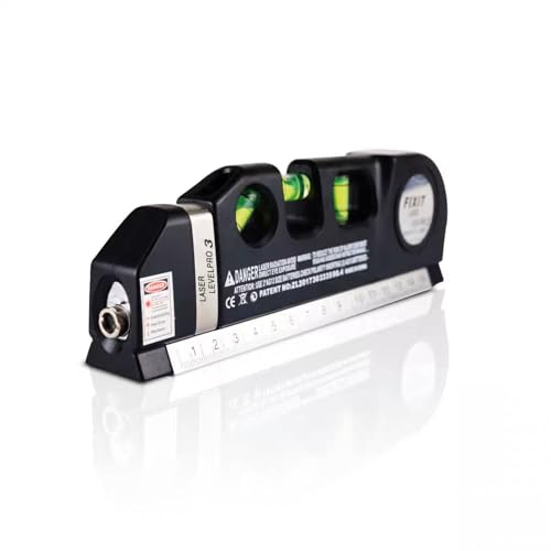 OFKPO Multifonction Niveau Vertical Horizon Mesure, Ruban Mètre Inclinometre à Mesurer Aligner Multipurpose Règle Verticale Level Aligner