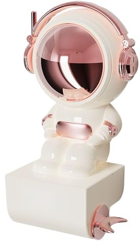 Toothpaste Squeezer, Astronaut Shaped Toothpaste Dispenser - Sturdy Wall Mounted Dispenser for Bathroom Home Countertop Adults Hand Cream