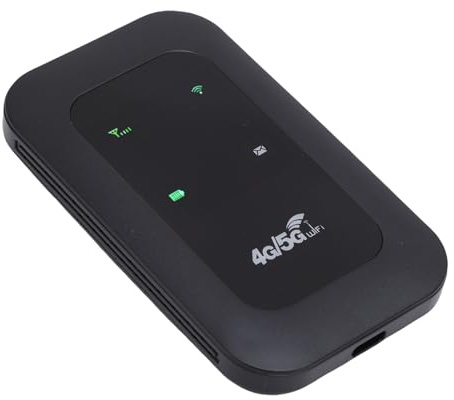 Tosuny Hotspot Mobile 4G/5G, Hotspot WiFi Portatile con con Slot per Schede SIM, Router LTE da 300 Mbps 4G, Dispositivo WiFi Portatile per Viaggi, Business