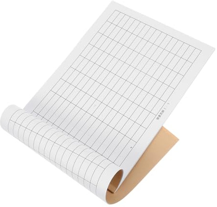 WRITWAA Carnet de Comptabilité à Vierge pour Gestion Financière Cahier de Tenue de Registres et Suivi Inventaire Pages Quadrillées pour Enregistrements Précis et Clairs
