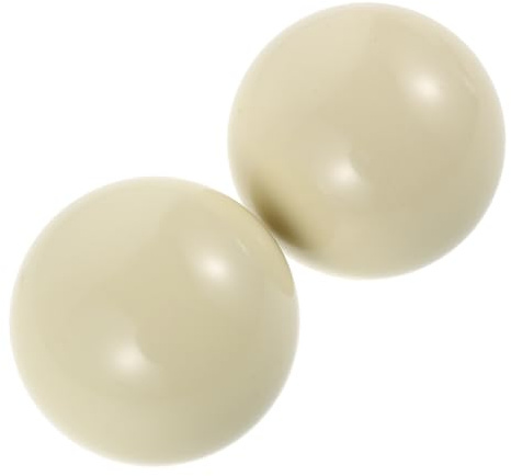 Abaodam 2pcs 57mm Resin Outdoor Croquet Balls for Lawn and Garden Bocce Games – Recreational Rolling Balls for Backyard and ’ Play