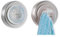 Lakeland Push & Grip Tea Towel Holders, Stainless Steel - Pack of 2