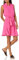 Amazon Essentials Robe-Chemise Tissée À Coupe Décontractée sans Manches Femme, Rose Incandescent, M