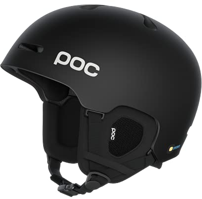 POC Fornix - Leichter Ski- und Snowboardhelm für einen optimalen Schutz auf der Piste, bei Skitouren und Freeriden, Uranium Black Matt