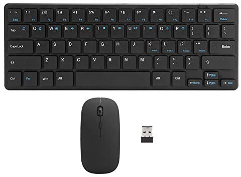 KUIDAMOS Wireless Keyboard, Small Keyboard Mouse Set for Business Trips for Entertainment