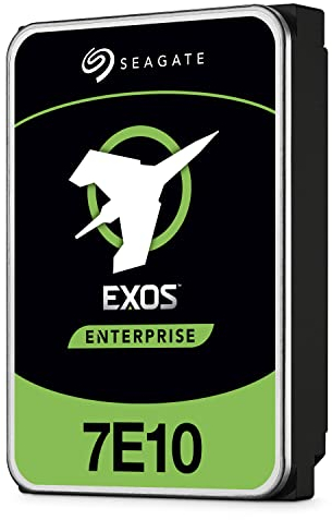 Seagate Exos 7E10, 6 TB, Unidad HDD interna - 3,5 pulgadas 4Kn SAS 6 Gb/s, 7200 r.p.m., 256 MB de caché y 2M de MTBF para empresas, centro de datos (ST6000NM004B)