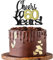 Sumerk Prost auf 60 Jahre Kuchendeckel 60. Geburtstag Tortendeko Happy 60th Birthday Cake Topper 60. Geburtstag Kuchendeckel Hochzeitstag Party Dekoration Zubehör - 1 Packung