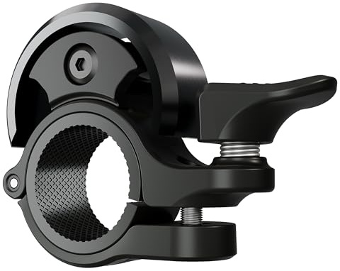 Greallthy Bike Bell - Aluminum Alloy, Clear Loud Sound - for Adults & Kids, Sturdy & Compact - Fits 0.75-1in (19-25.4mm) - Perfect for Kids/City/Folding/Cruiser/Most Standard Mountain Bikes