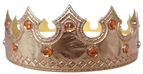 Prince Héritier - Fête d'anniversaire Couronne pour Roi Prince Costumes, carnaval, photographie | Soirée à thème, fête d'anniversaire, cosplay, présentation de la couronne sur scène