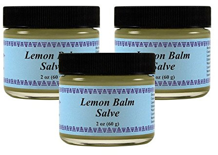 WiseWays Herbals: Salves for Natural Skin Care, Lemon Balm Cream, 2 Ounce (Pack of 3)