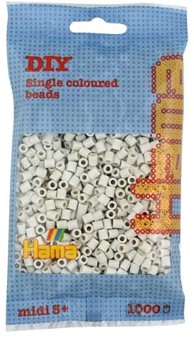 Hama - Perline da Stiro, 207-77, Bianco