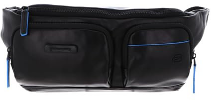 Piquadro Blue Square Bum Bag RFID Black