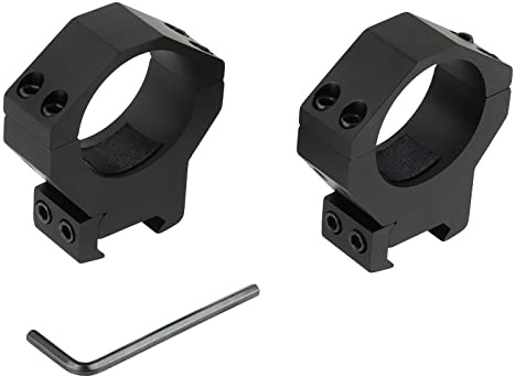 FOCUHUNTER Anelli di Montaggio Staffa di Montaggio da 34 mm per binari Picatinny da 20 mm Anelli di Montaggio a Basso Profilo da 15 mm da 1,34 Pollici per Sport all'Aria Aperta