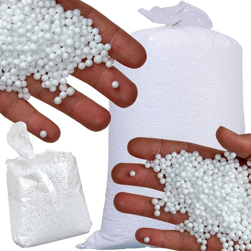 STORM TRADING GROUP Bean Bag Filler Refill Booster Polystyrene Extra Top Up | Bead Bag Beans Balls Various Bags