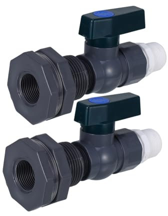 TOYANDONA 2 Ensemble Adaptateur De Tuyau Arrosage Connecteur De Robinet Kit De Raccord De Tuyau Adaptateur De Conduite Eau avec Ruban Étanchéité pour Filetage pour Réservoirs Eau Aquariums b