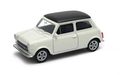OPO 10 - Auto in Miniatura Compatibile con Mini Cooper 1300, Bianca, Scala 1:64, 3 Pollici (7,5 cm), Welly SUP83