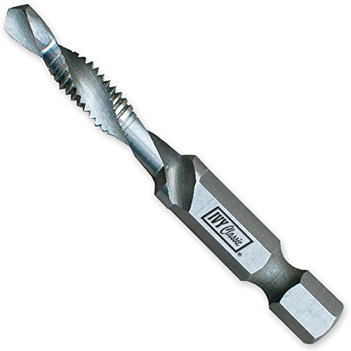 IVY Classic 06009 3/8-Inch-16NC Combo Drill/Tap Bit, M2 High Speed Steel, 1/Card