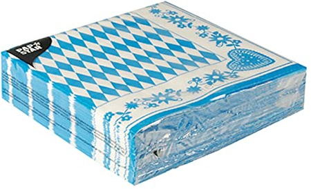 PAPSTAR 50 Servietten 3-lagig 40 cm x 40 cm
