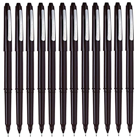 helit H2512395 - Fineliner The Penxacta, StrichStärke 0, 5 mm, Schreibfarbe Schwarz, 12 Stück