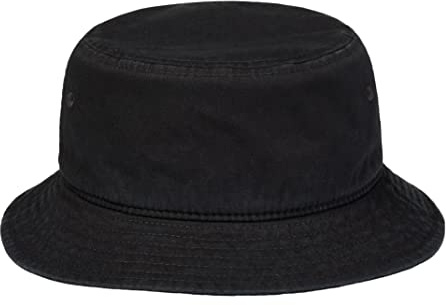 Pembroke® Chapeau de soleil pour enfants, chapeau de pêche, 100 % coton, prélavé, filles et garçons, Noir , 9-14 ans