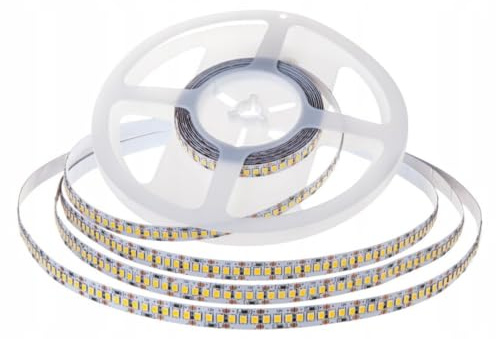 V-TAC Striscia Led da Interno SMD 2835 17W - 5 Metri - Striscia LED Adesiva per Casa, Cucina, Camera, Ambienti Interni - Luce Bianca Naturale 4000k - Strisce LED Alta Luminosità - 12 Volt