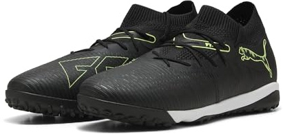 Puma Future 8 Match TtSoccer - Tenis Unisex, Puma Black Fizzy Light Green Terrain, 46 EU