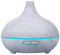 Ambiano Aroma Diffuser 300ml - Ultraschall-Luftbefeuchter mit 14 Farben LED-Licht & Timer, Aromatherapie, Duftlampe für ätherische Öle (Grau)