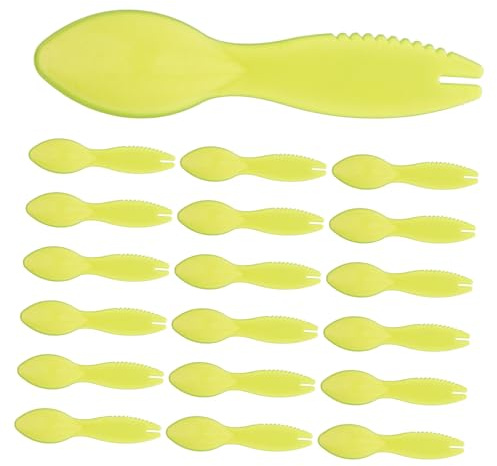 TOYANDONA Cuillère à Kiwi Multifonction 20 Pièces En Plastique Réutilisable, Éplucheur à Kiwi Et Éplucheur De Fruits, Outil La Cuisine Pratique Pour Maison, Restaurant Et Bureau