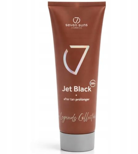 7suns Jet Black After Tan Prolonger After Sun Lotion 250 ml för solarium och solbad