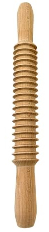 Rolling Pin för Dough – traditionell skoter, lätt grepphandtag, mångsidig bakningsutrustning, manuell pastaformningsverktyg | bageriprojekt, hemgjorda väskor, pizzaförberedelse, matlagningsklass