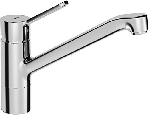 Hansa Spültisch Armatur primo (Einhand-Einlochbatterie, Durchflussmenge 12 l/min, verchromt, schwenkbar bis 150°) 49482203