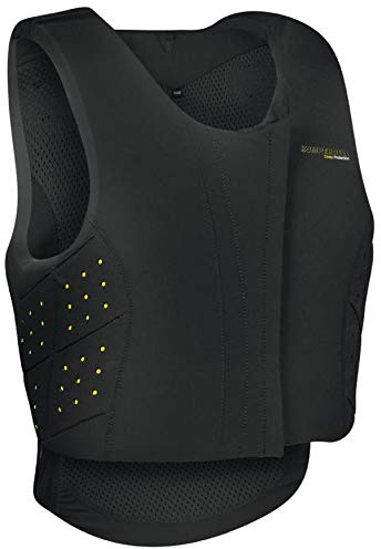 Komperdell Sicherheitsweste Equestrian Frontzip Junior | Farbe: schwarz | Größe: 140