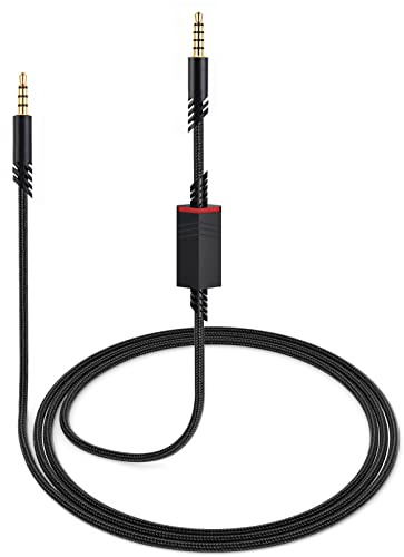 A40 Cord for Astro A10 A40 TR Headsets with Inline Mic Mute Switch, Black