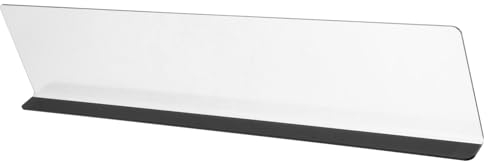 SEWACC Acryl Monitor Memoboard Transparent Für Computer Monitor Memo Notizhalter Büro Organisation Arbeitsplan Hinweis Halter