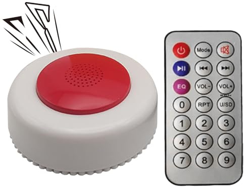 Remote Fart Machine - Máquina de sonido de broma electrónica portátil con control inalámbrico, juguete de sonido de pedos | Regalo de broma novedoso para niños y adultos, entretenimiento, juego de